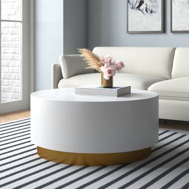 Wayfair coffee deals table with wheels